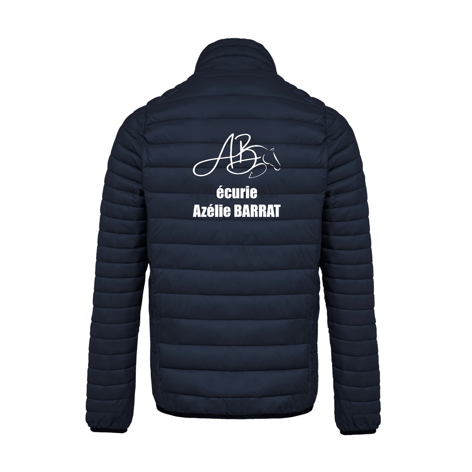DOUDOUNE AVEC MANCHES (homme) - Sport Étude Val de Creuse - Navy - K6120 – Image 3