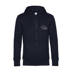 SWEAT ZIPPÉ (enfant) - Haras du Parc - Navy - K455