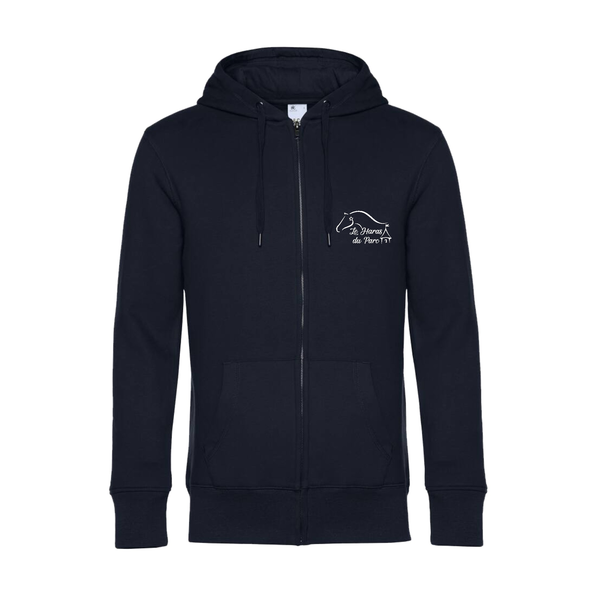 SWEAT ZIPPÉ (enfant) - Haras du Parc - Navy - K455