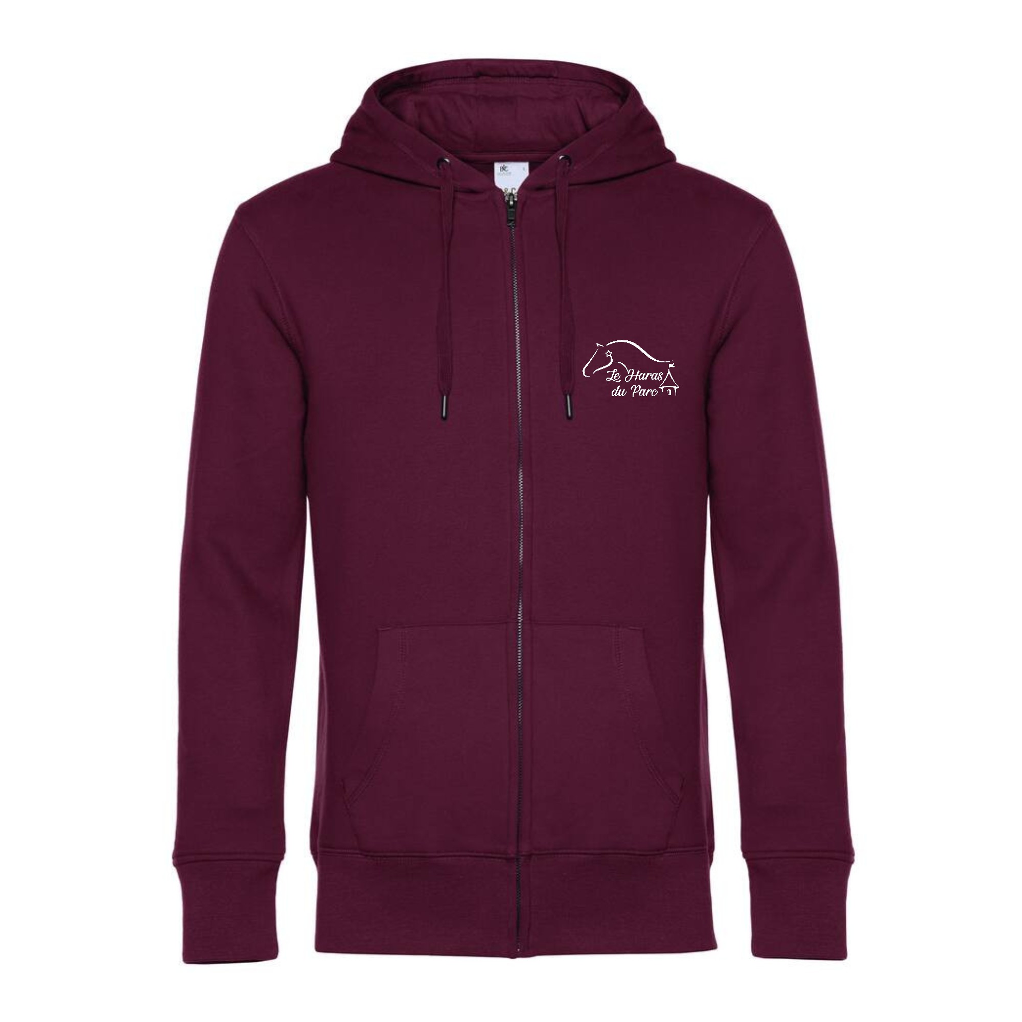SWEAT ZIPPÉ (Homme) - Haras du Parc - Bordeaux - BCU03K