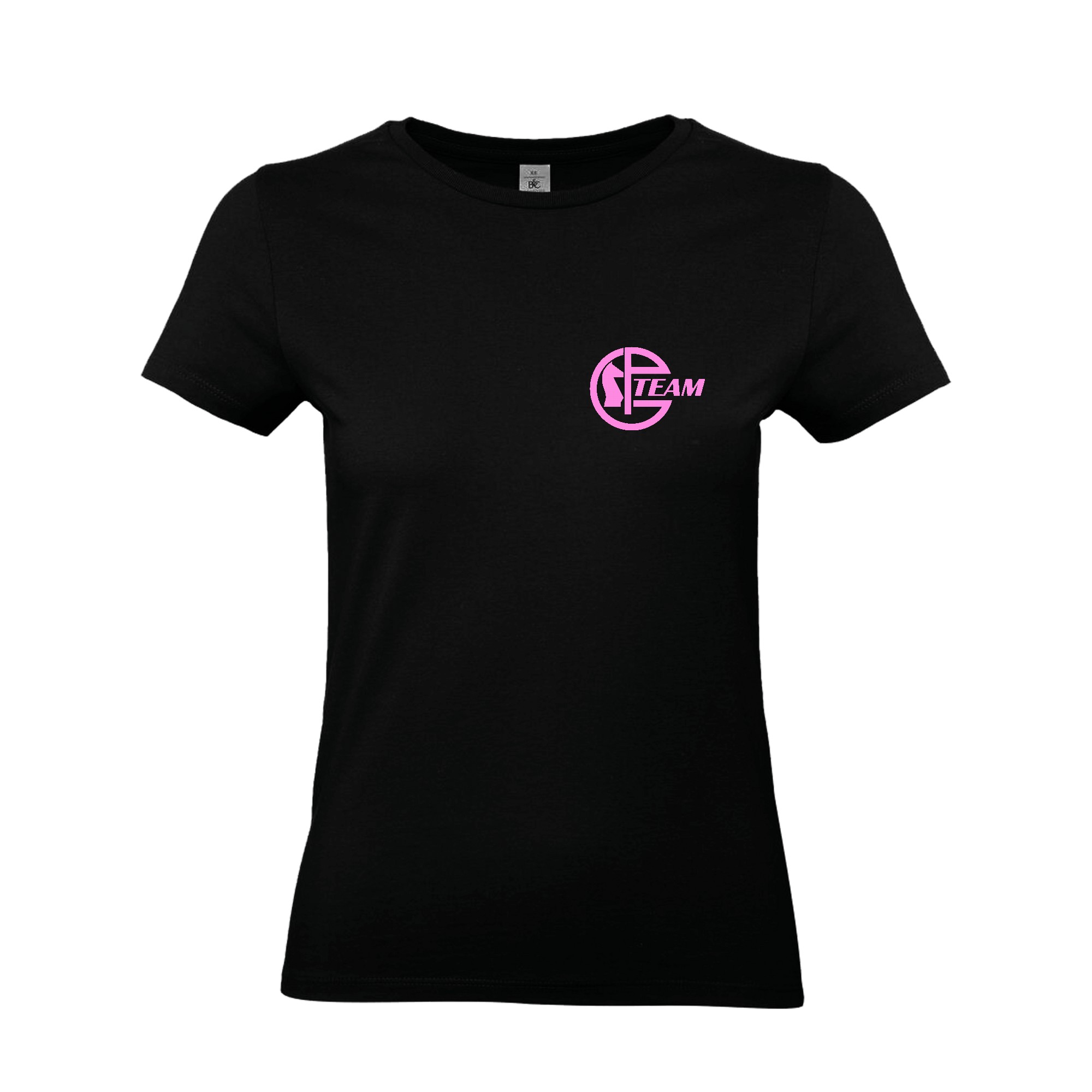T-SHIRT (femme) - Pg team Ribeauville - Noir - BC04T – Image 4