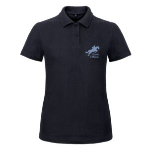 Polo premium (femme) - Ecurie d'OHANA - Navy - BCW463