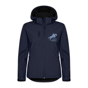 SOFTSHELL "Classic" (femme) - Ecurie d'OHANA - Navy - 0200917