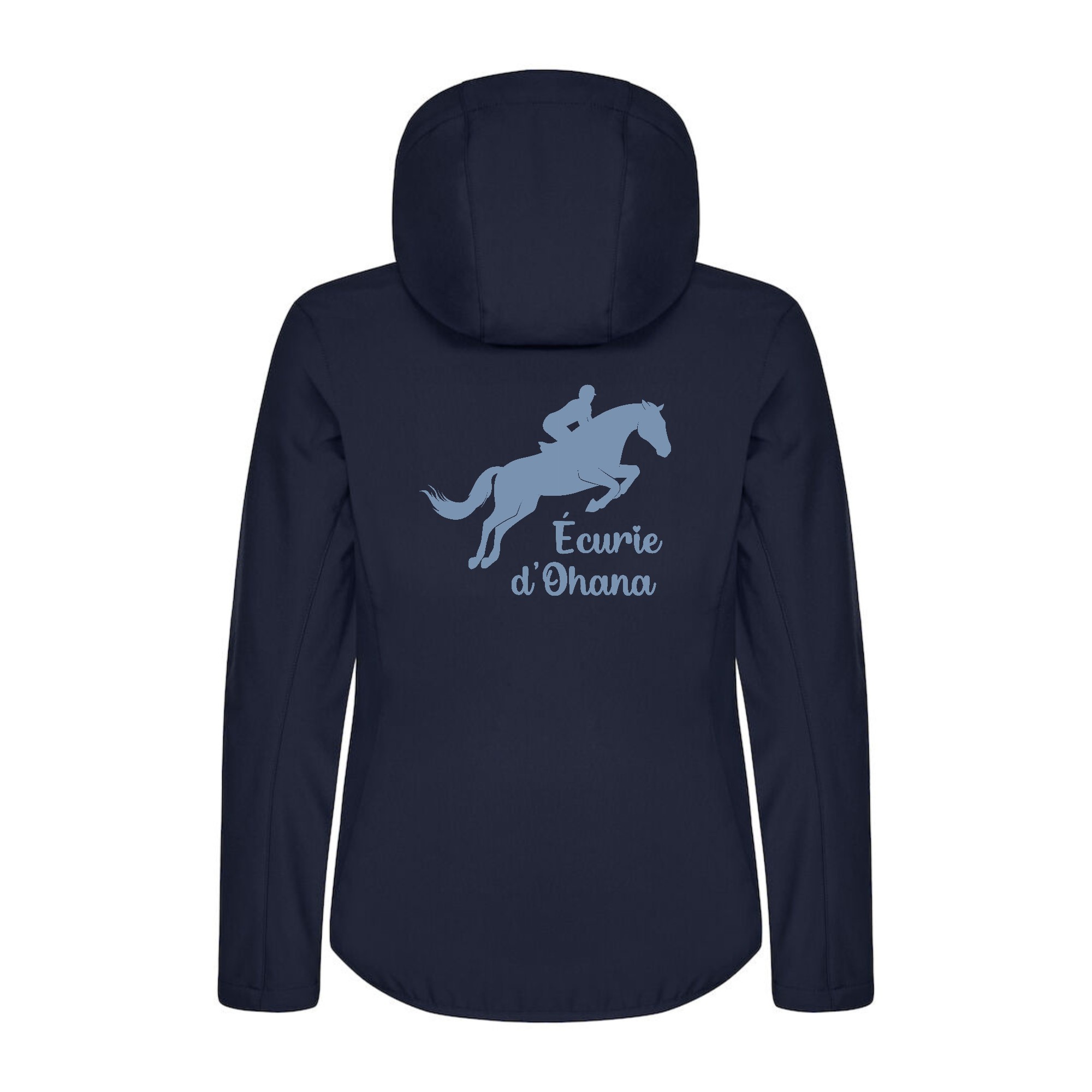 SOFTSHELL "Classic" (femme) - Ecurie d'OHANA - Navy - 0200917 – Image 3