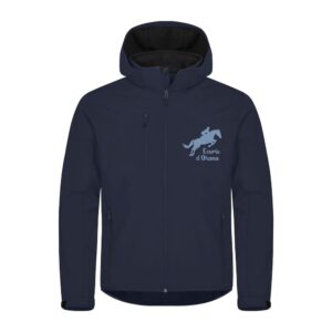 SOFTSHELL "Classic" (homme) - Ecurie d'OHANA - Navy - 0200912