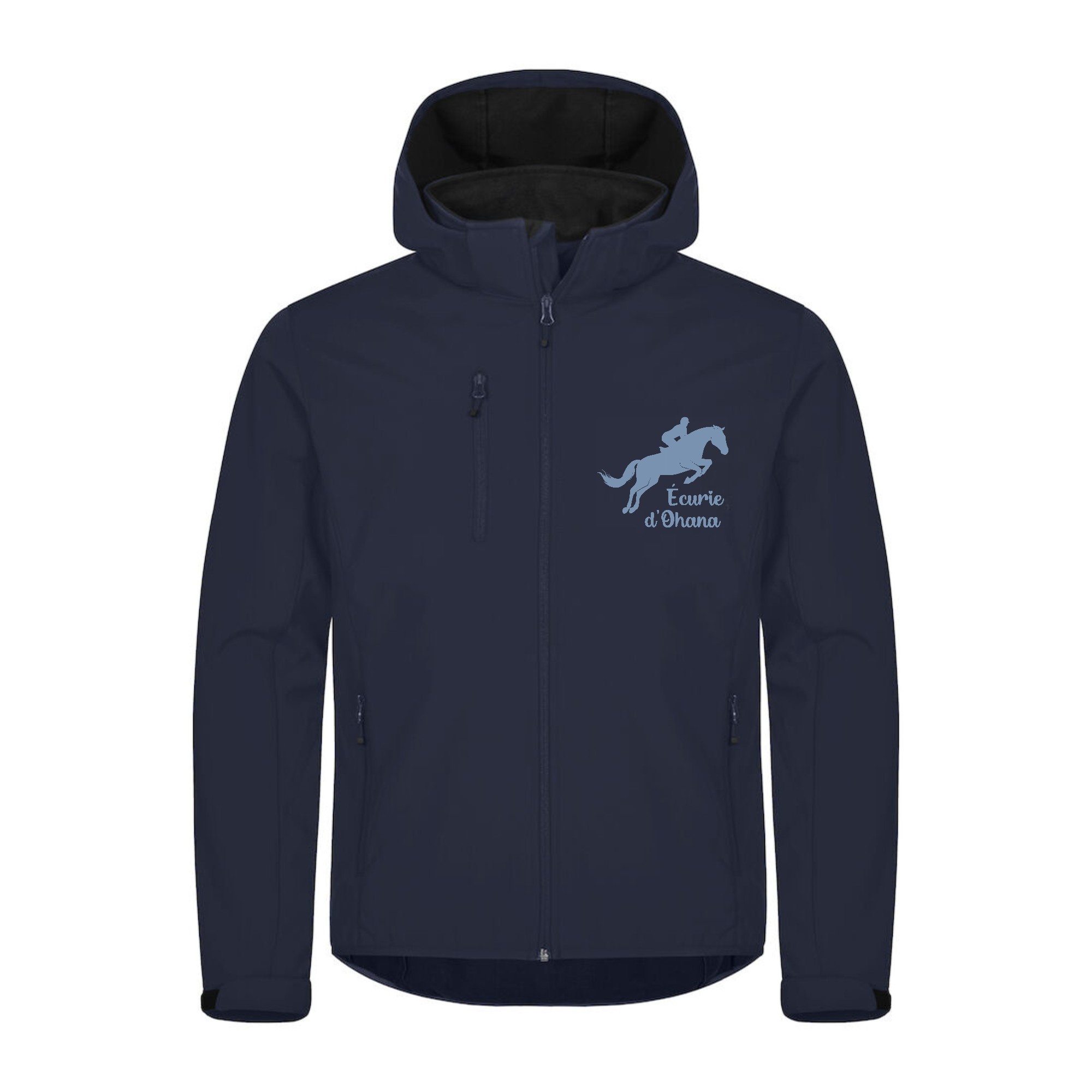 SOFTSHELL "Classic" (homme) - Ecurie d'OHANA - Navy - 0200912