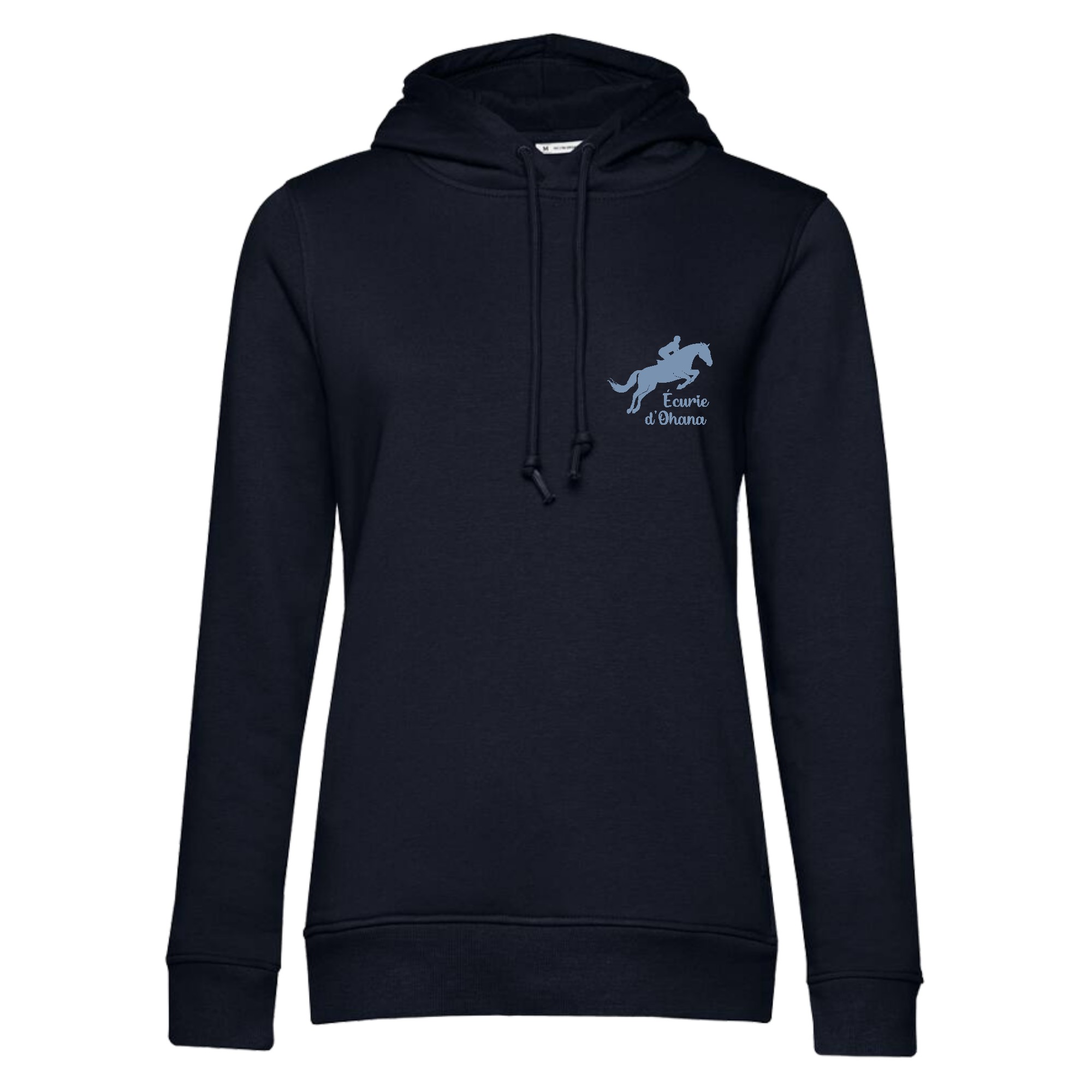 SWEAT A CAPUCHE (femme) – Ecurie d'OHANA - Navy - BCW34B