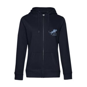 SWEAT ZIPPÉ (femme) - Ecurie d'OHANA - Navy - BCW03Q