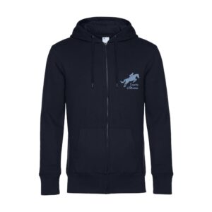 SWEAT ZIPPÉ (enfant) - Ecurie d'OHANA - Navy - K455