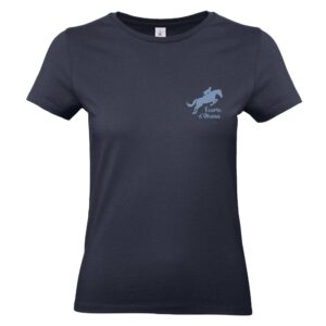 T-SHIRT (femme) - Ecurie d'OHANA - Navy - BC04T