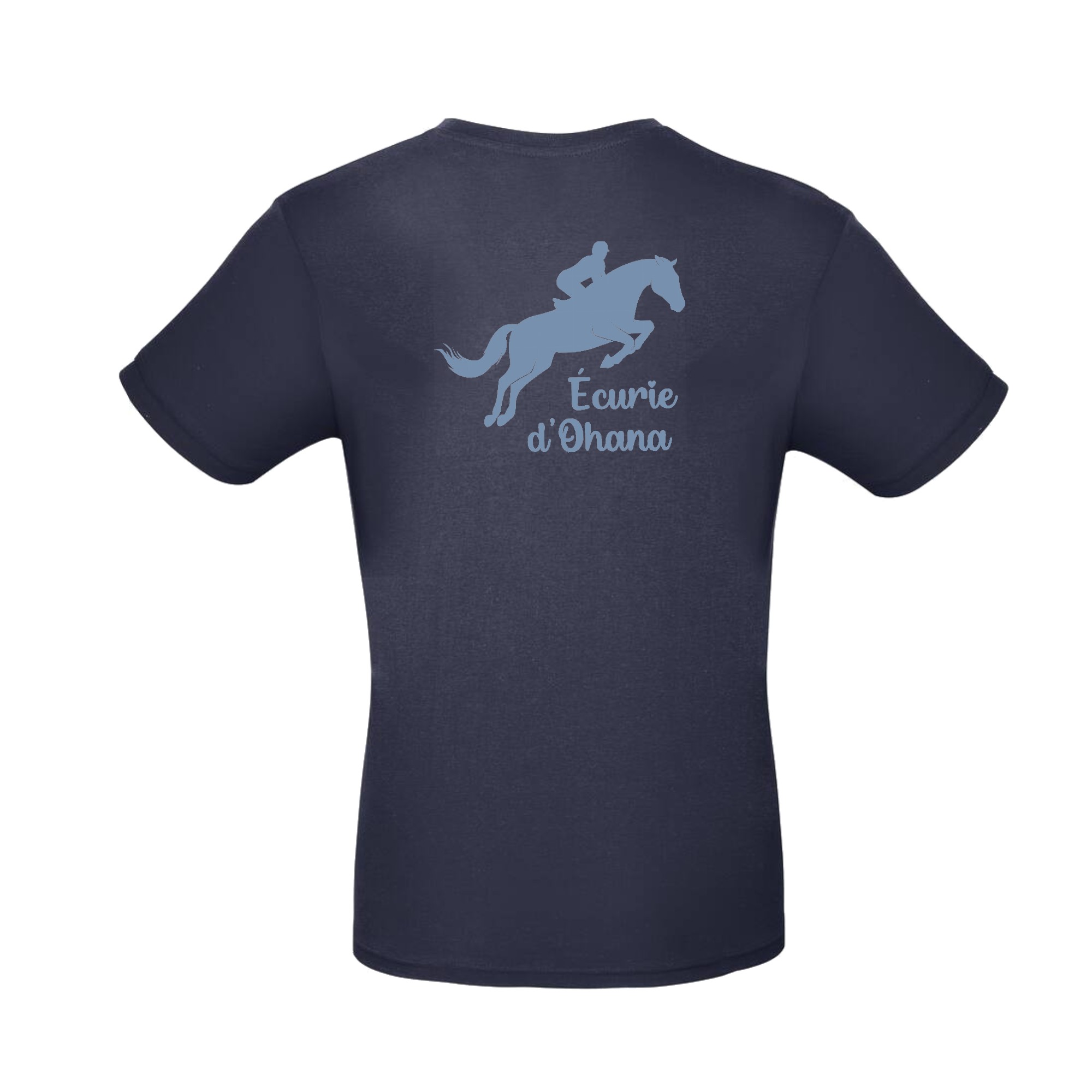 T-SHIRT (enfant) - Ecurie d'OHANA - Navy - BC03TK – Image 3