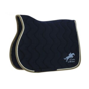 Tapis de selle EQUITHÈME "Polyfun" - Ecurie d'OHANA - Navy - 20444