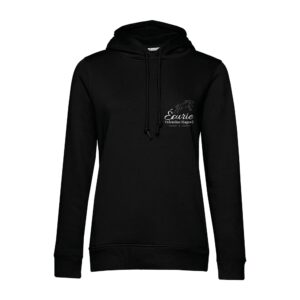 SWEAT A CAPUCHE (femme) – Ecurie VH - Noir - BCW34B