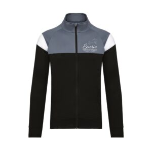 Veste de survêtement zippée (unisexe) - Ecurie VH - Noir - PA390