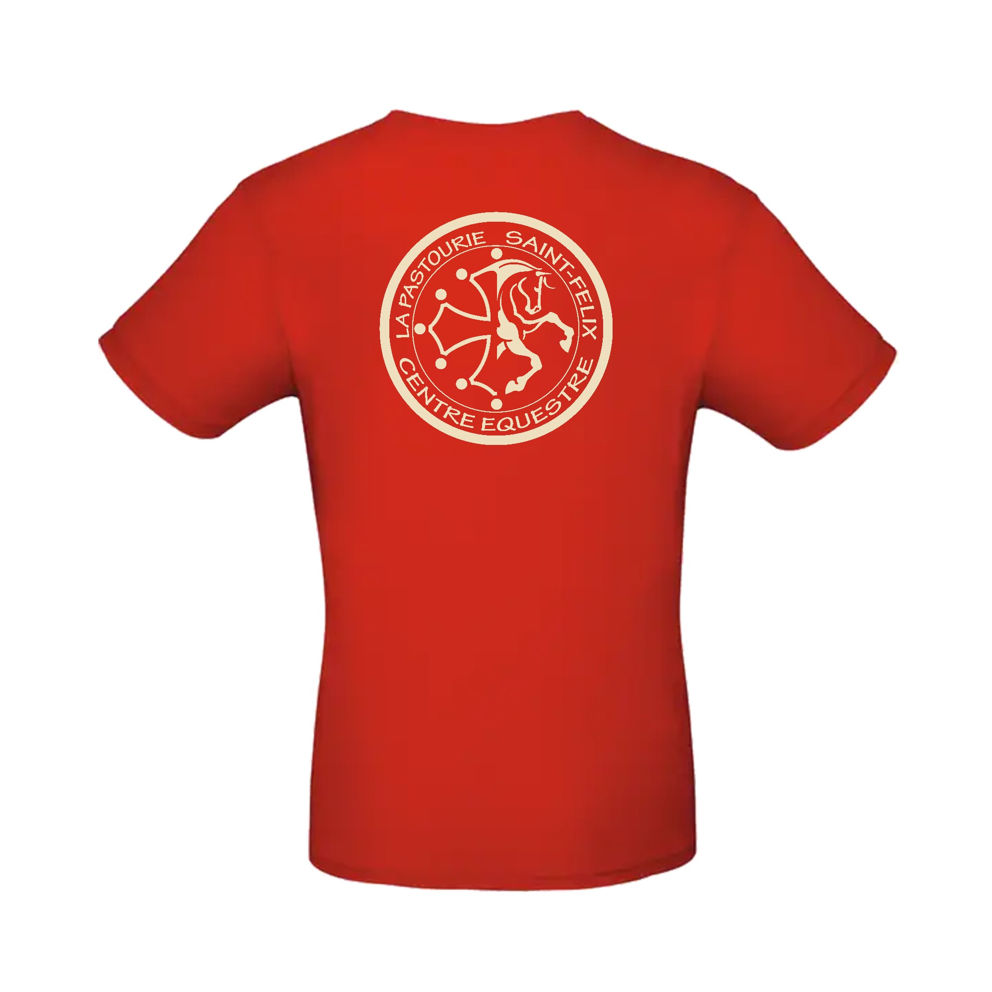 T-SHIRT (homme) - centre équestre de saint félix - BC03T – Image 5
