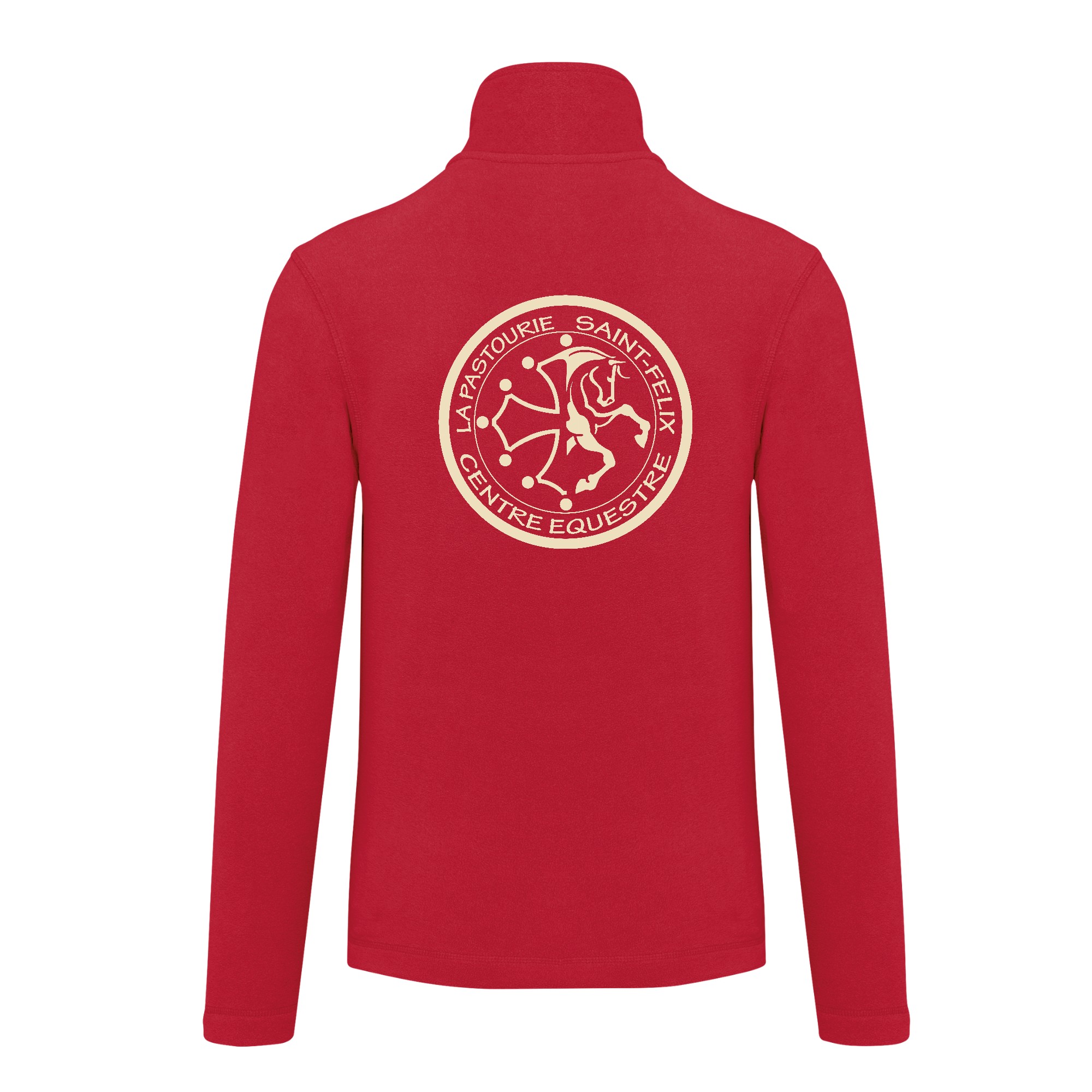 Veste micropolaire zippée (enfant) – centre équestre de saint félix – K920 – Image 5