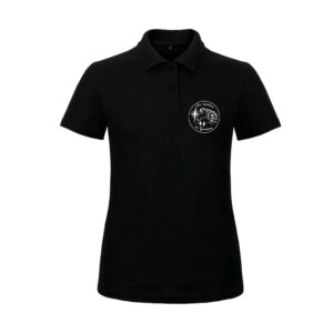 POLO (femme) - Les Cavaliers du Grandvaux - Noir - BCI1F