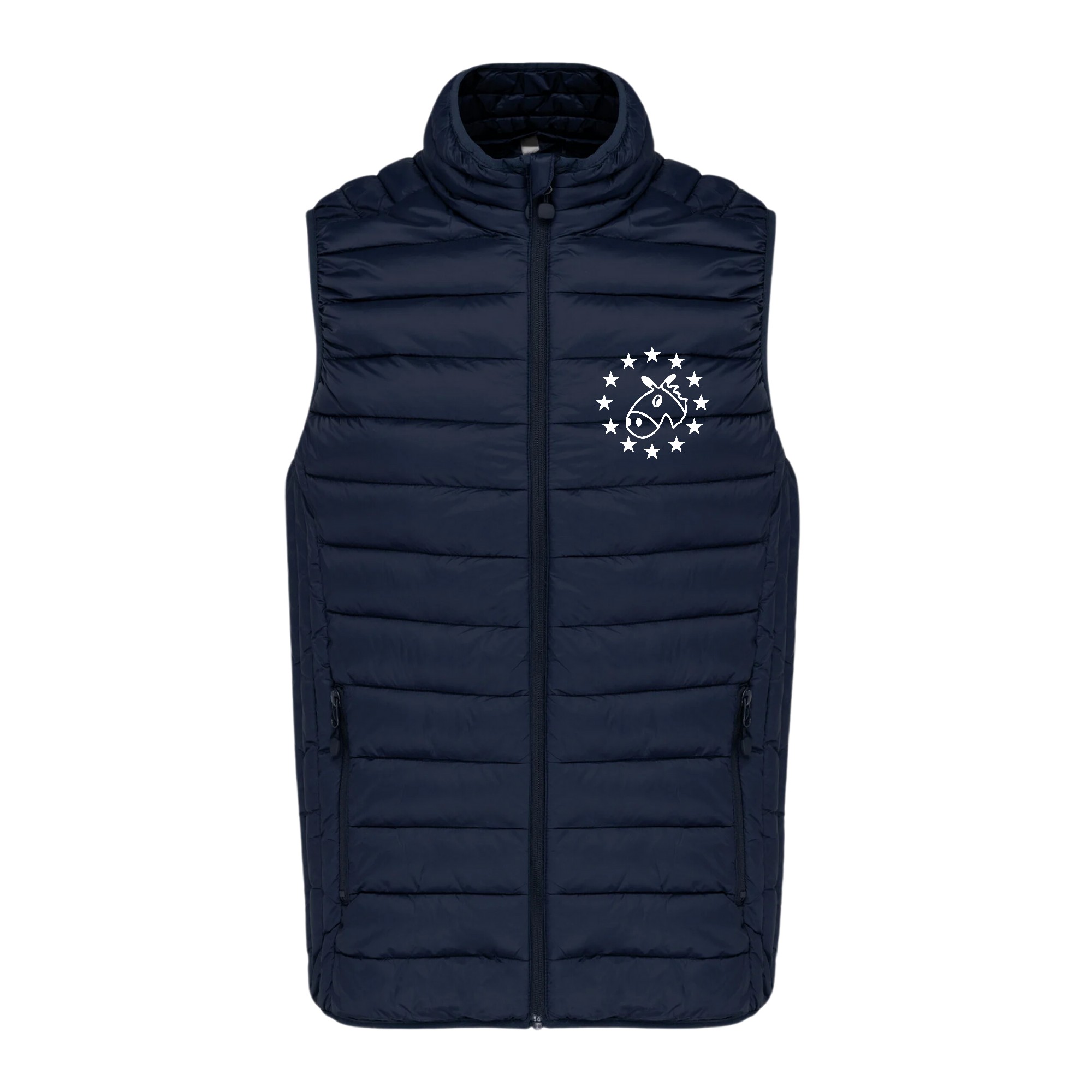 DOUDOUNE SANS MANCHES (enfant) - LORRAINE EURO PONEY Le Centre Équestre - Navy - K6115