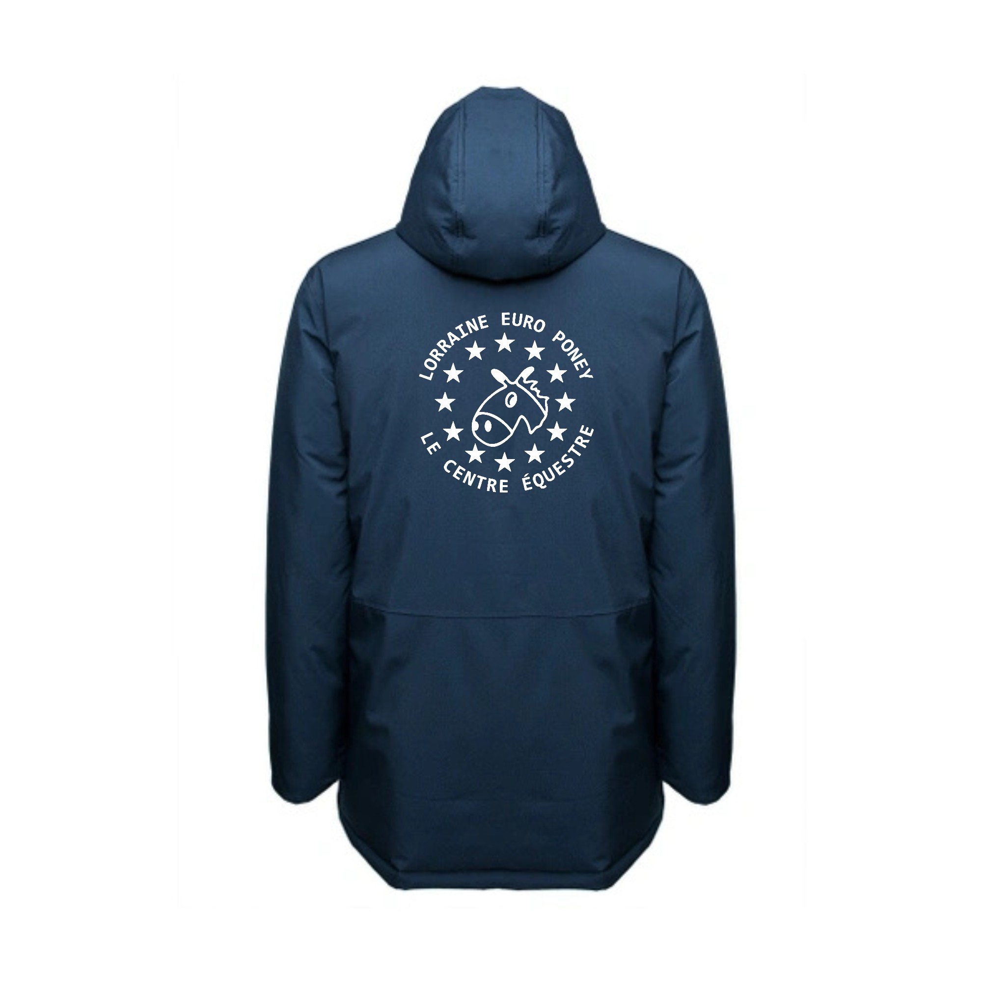 PARKA (unisexe) - LORRAINE EURO PONEY Le Centre Équestre - Navy - PK543 – Image 3