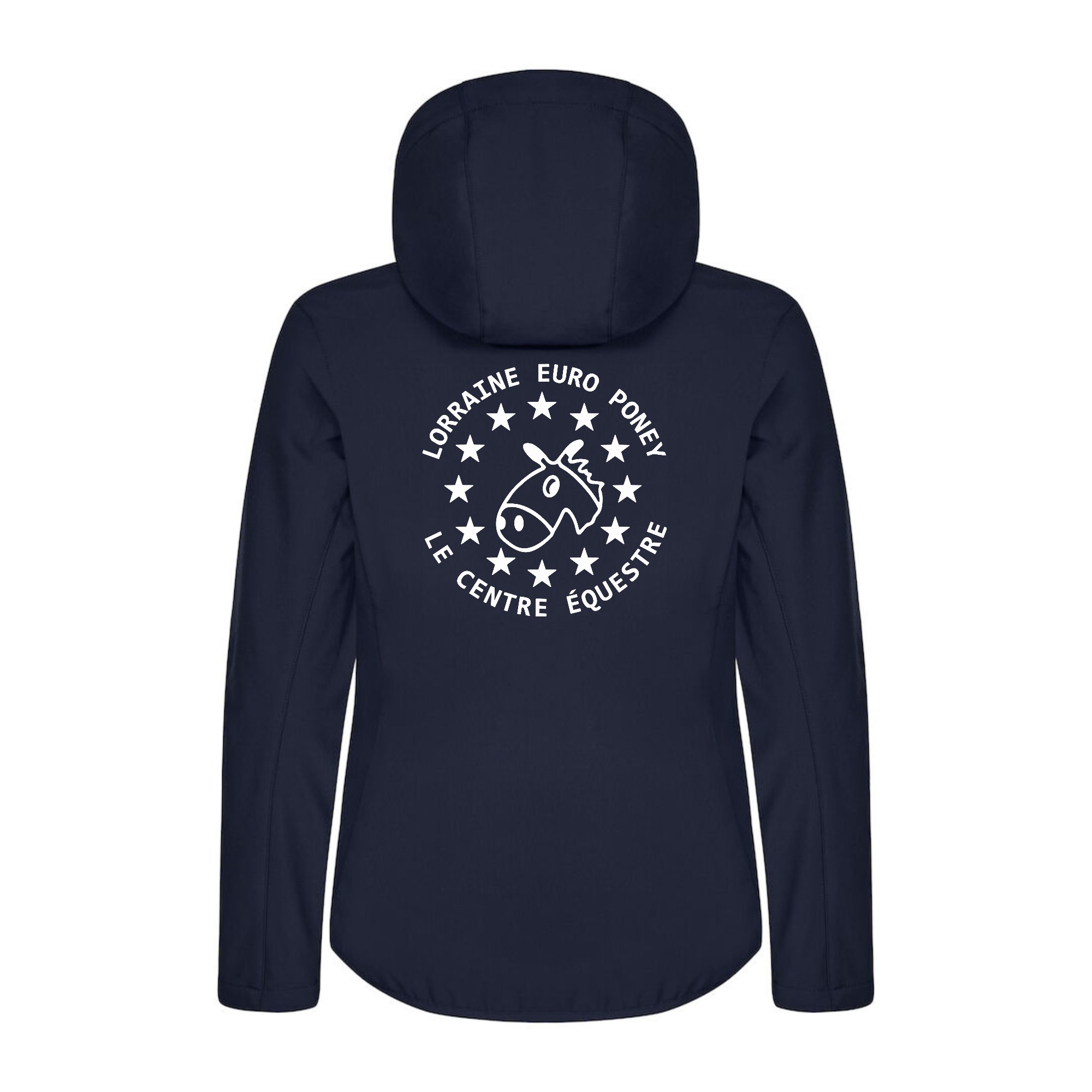 SOFTSHELL "Classic" (femme) - LORRAINE EURO PONEY Le Centre Équestre - Navy - 0200917 – Image 3