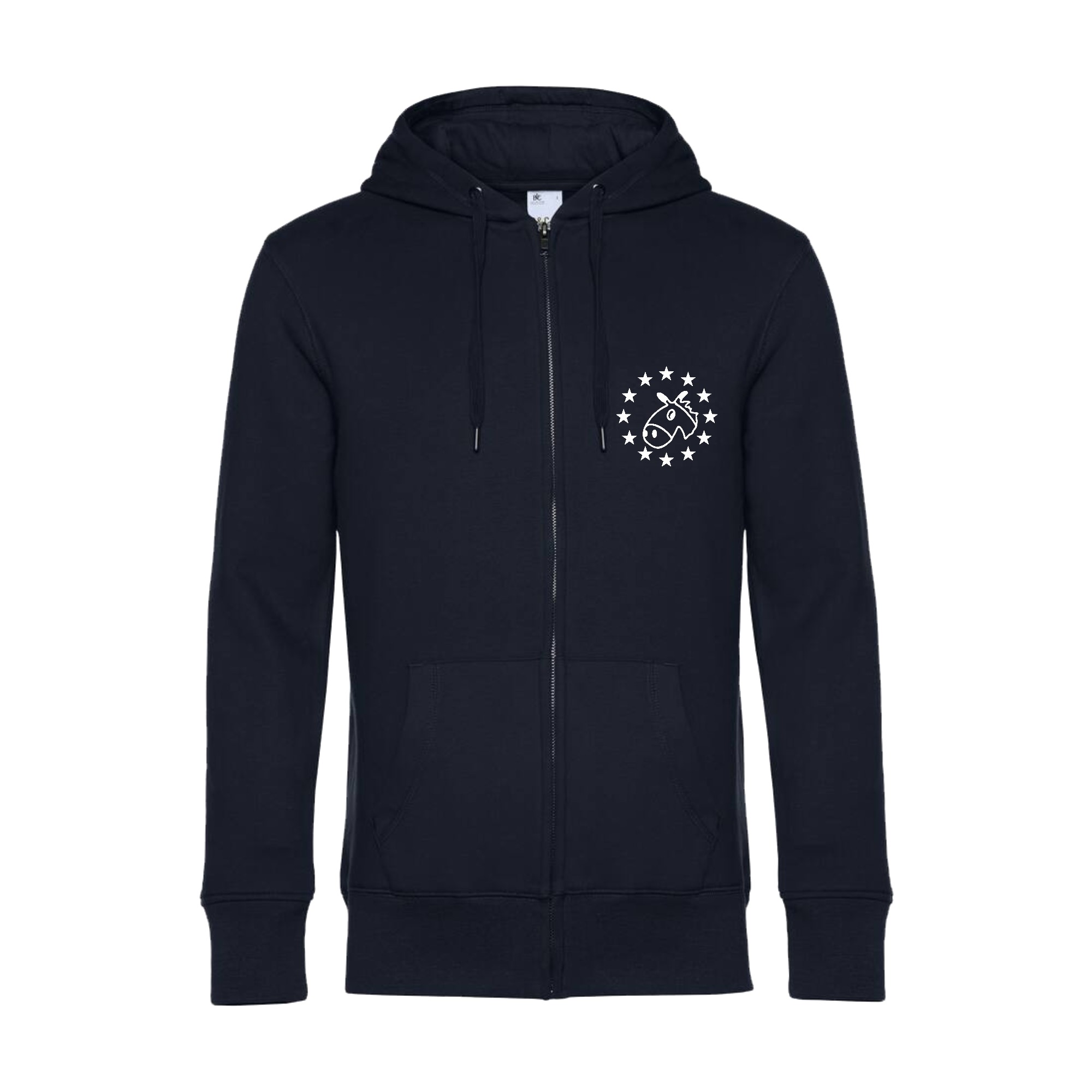 SWEAT ZIPPÉ (enfant) - LORRAINE EURO PONEY Le Centre Équestre - Navy - K455