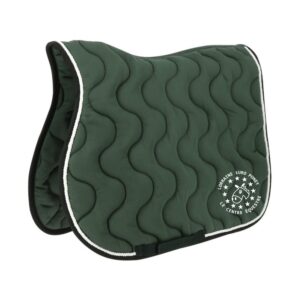 Tapis de selle EQUITHÈME "Polyfun" - LORRAINE EURO PONEY Le Centre Équestre - Vert Foret - 20444