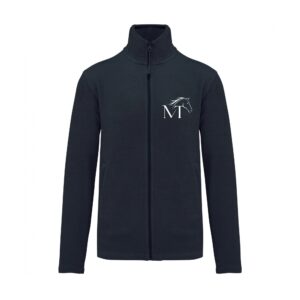 Veste micropolaire zippée (enfant) – Mathieu Tranchat - Navy – K920