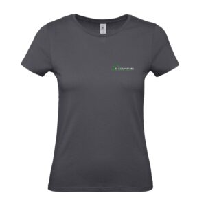 T-SHIRT (femme) - 2S COUVERTURE - Gris Anthracite - BC04T