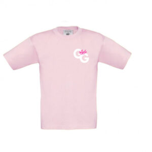 T-SHIRT (enfant) - GG STYLE DANCE SCHOOL - Rose pale - BC03TK