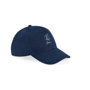 Casquette 6 panneaux - Centre équestre de Blaru - Navy - BF018
