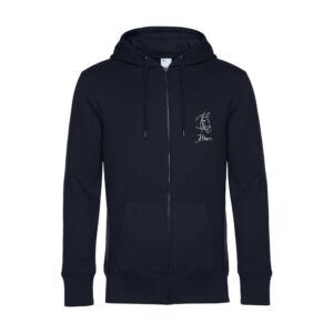 SWEAT ZIPPÉ (enfant) - Centre équestre de Blaru - Navy - K455