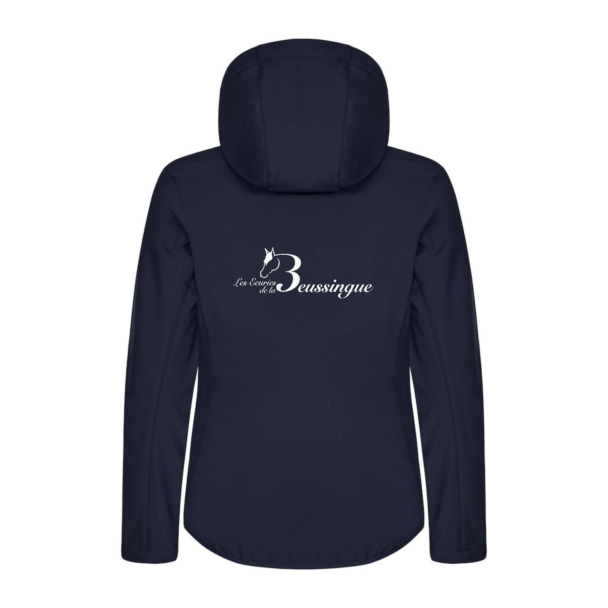 SOFTSHELL "Classic" (femme) - Écuries de la Beussingue - Navy - 0200917 – Image 3
