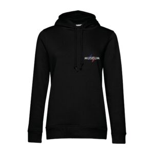 SWEAT A CAPUCHE (femme) – FF Museum - Noir - BCW34B