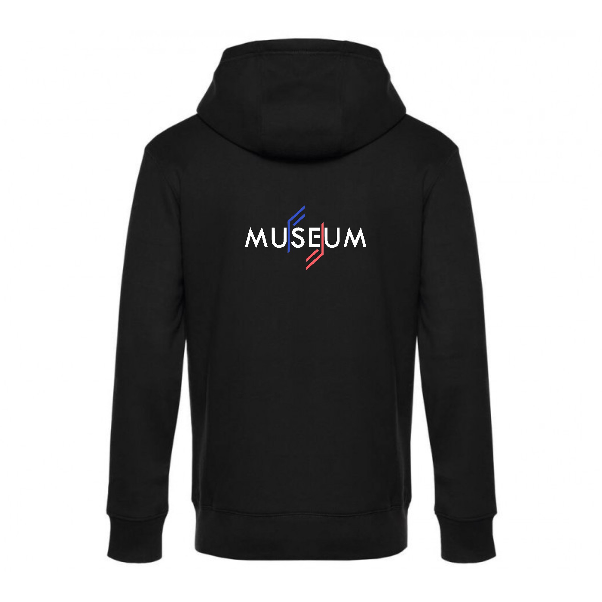 SWEAT ZIPPÉ (Homme) - FF Museum - Noir - BCU03K – Image 3