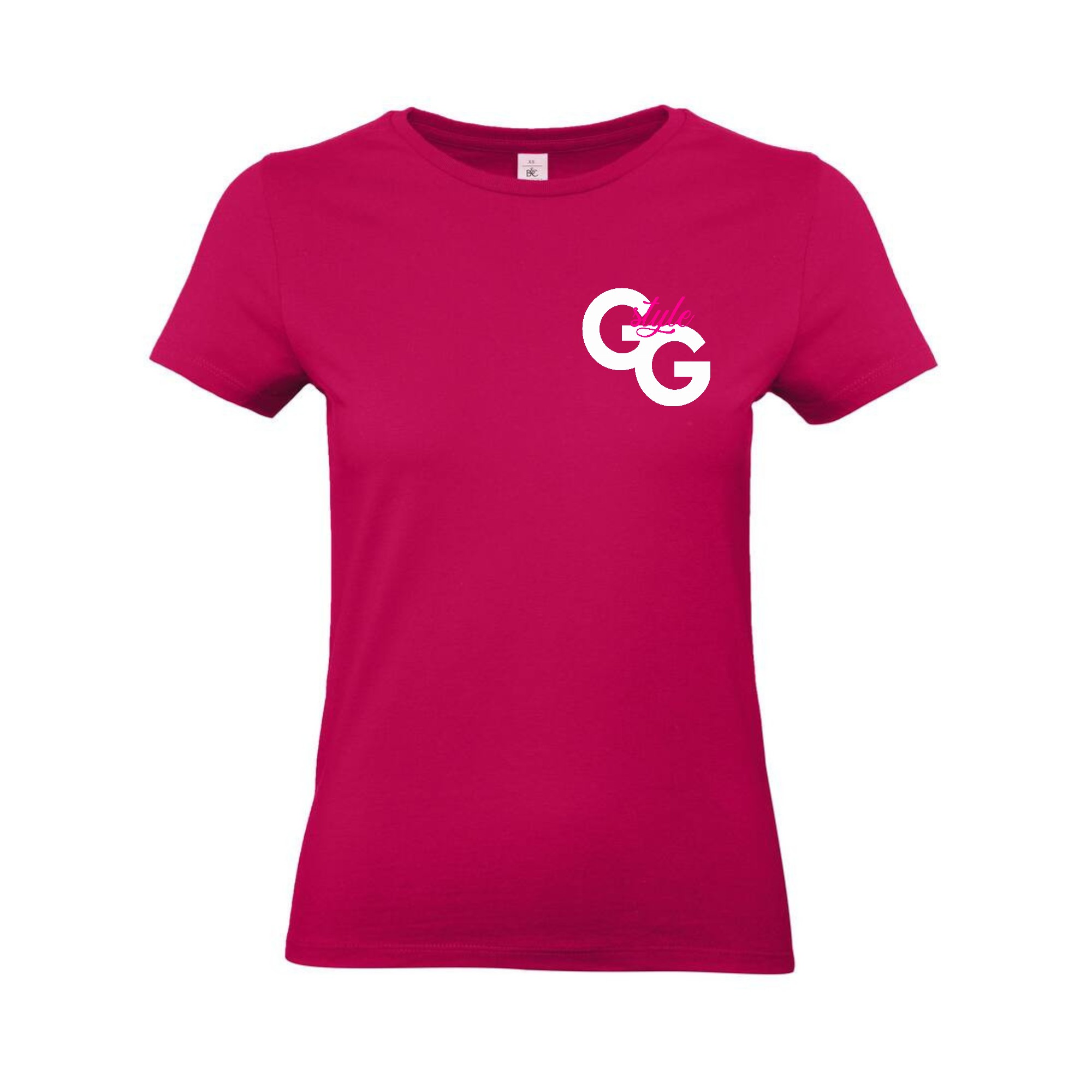 T-SHIRT (femme) - GG STYLE DANCE SCHOOL - Fushia - BC04T