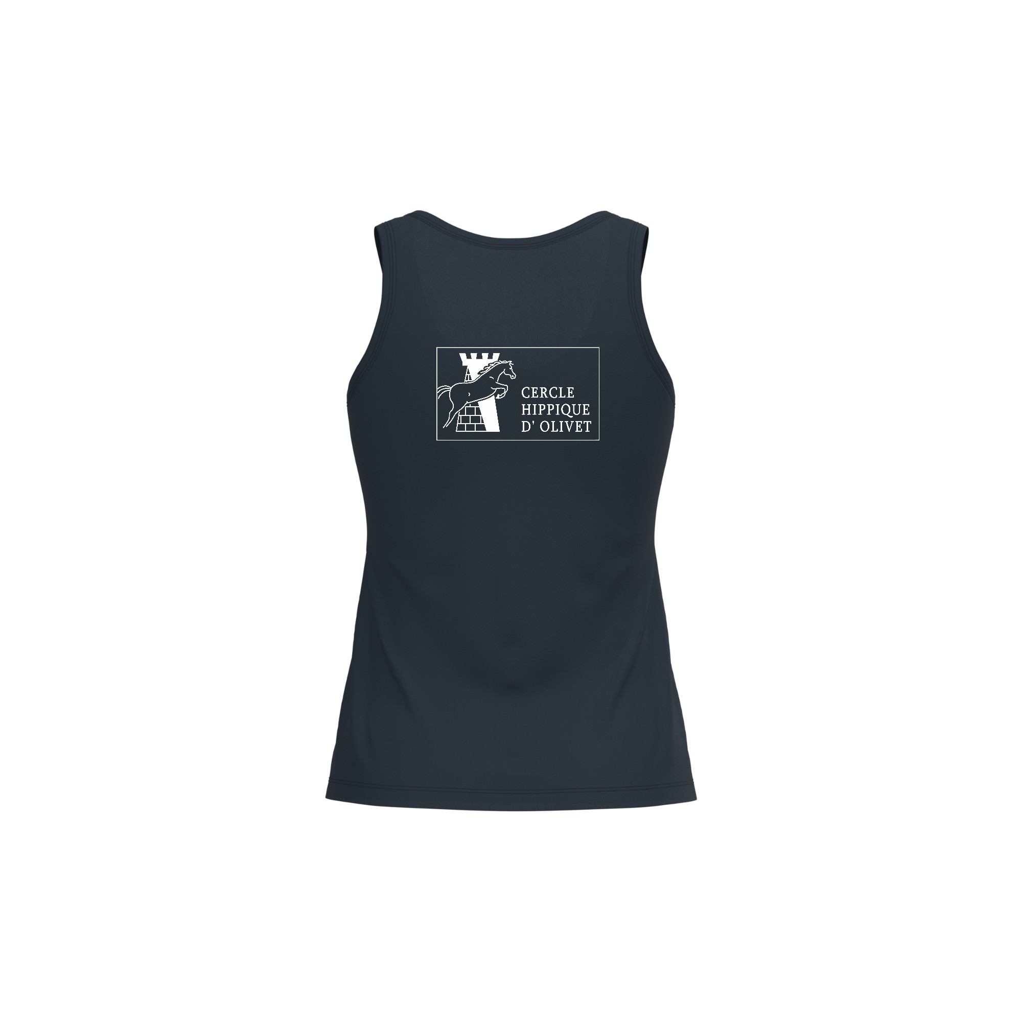 DEBARDEUR (femme) - Cercle Hippique d'Olivet - Navy - K3024IC – Image 3