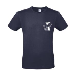 T-SHIRT [Economique] (homme) - Cercle Hippique d'Olivet - Navy - BC01T